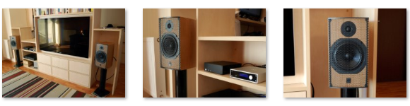 ATC SCM 11 - NAIM Nait 5si - M2Tech Young DSD - C.A.P.S. Lagoon